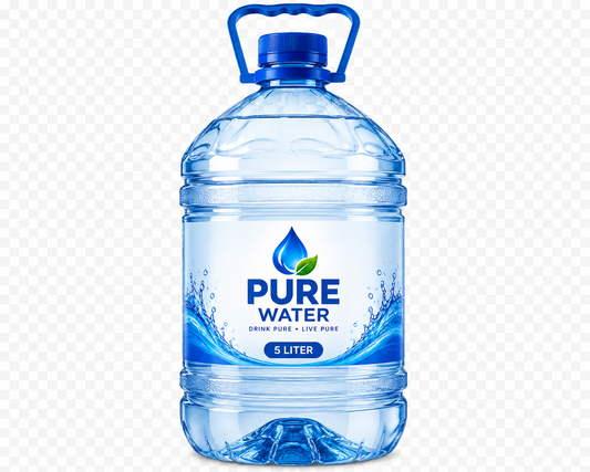 5 Liter Extra Large Capacity – Perfect for Long-Lasting Use